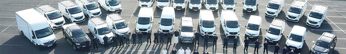 The Forshaw Group fleet of vehicles and staff
