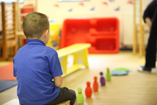 Child in classroom in Chester