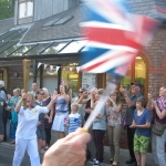 Torch Arrives in Historic City