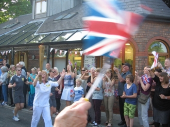 Torch Arrives in Historic City